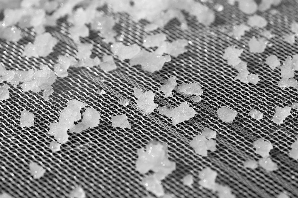 Salt Mesh Close Up